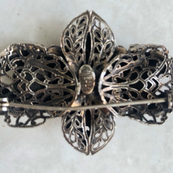 Regency Cognac Brooch - Picture 2 of 3